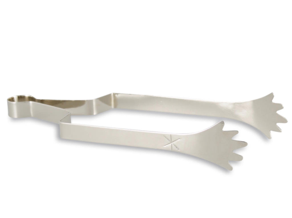 Räucherzange/Kohlezange aus Messing oder Nickel (Silberoptik)